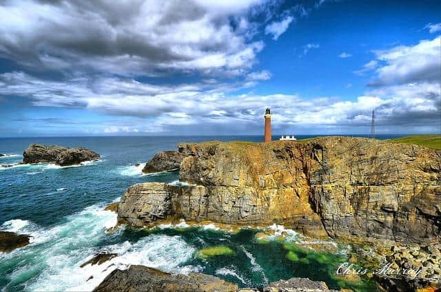The walk includes the Butt of Lewis lighthouse. Pic: Chris Murray.