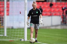 Celtic women's goalkeeper Rachael Johnstone