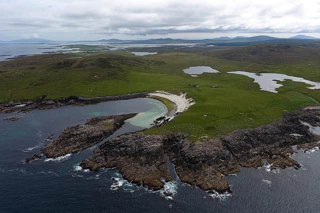 Could the Scolpaig peninsula be the next satellite vertical launch rocket site? Pic: Courtesy Conor Lawless.