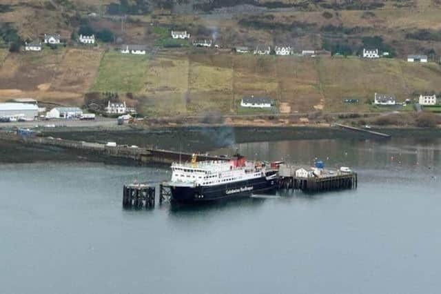 Uig pier re-opening has already been deplayed.