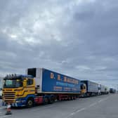 There is a significant backlog of freight at the terminal in Stornoway as a result of the problems