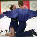 Finest hour: Britain's Jayne Torvill and Christopher Dean perform their "Bolero" ice dancing routine to win gold at the Winter Olympics in Sarajevo, on February 14, 1984.
