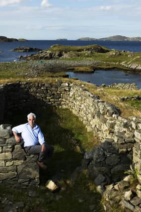 He took great interest in his family's island herirtage. (Pic: Murdo Macleod)