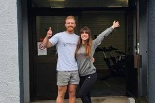 Jack and Jennifer Renfrew, Warehouse Gym