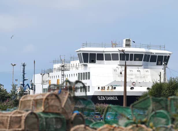 The ferries are already five years behind schedule. Pic: John Devlin.