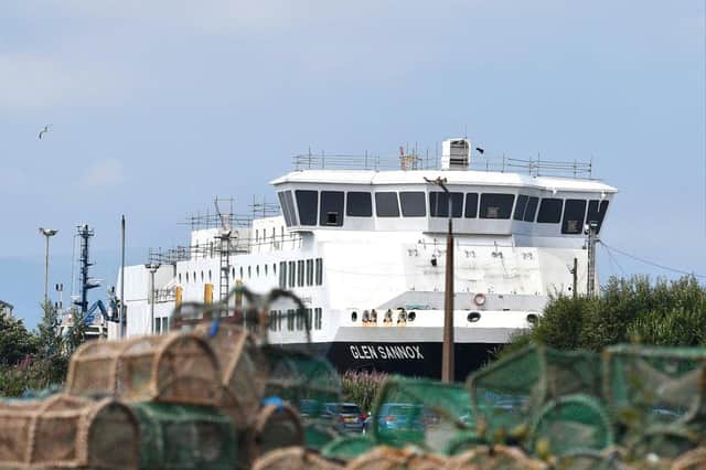 The new ferries are already five years behind schedule. Pic: John Devlin.