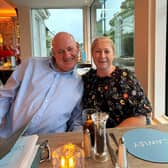 DK with his wife Fiona, who is also from South Uist.