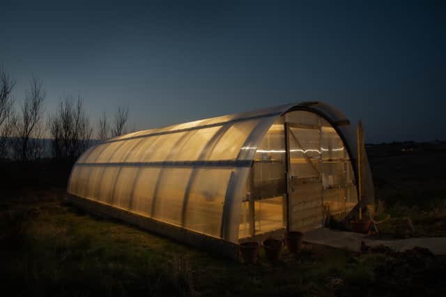 GROWTH SECTOR: Polycrubs, made from sturdy fish-farm tubing, represents an opportunity for all-year production of local food. Pic: John MacKinnon