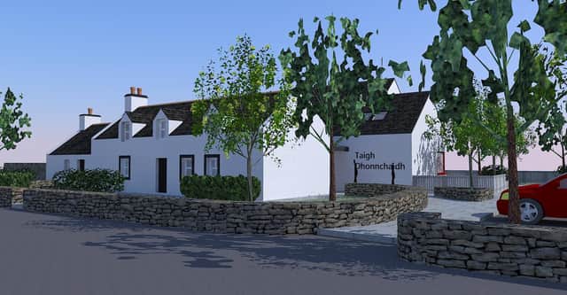 Artist impression of the plans for the extension