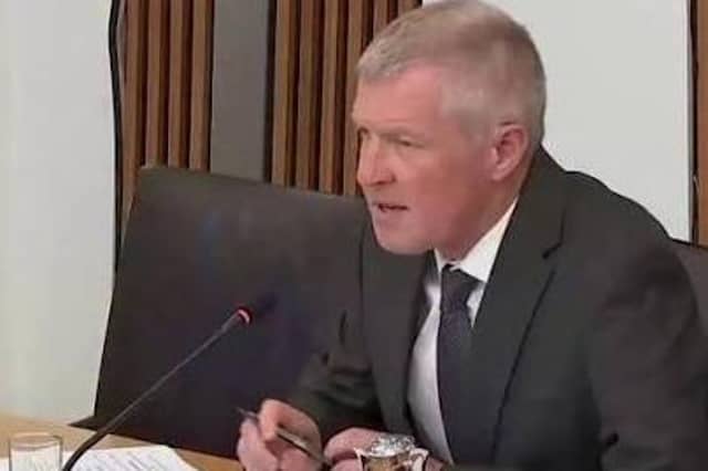 Transportation chair Willie Rennie challenged company representatives and Transport Scotland officials