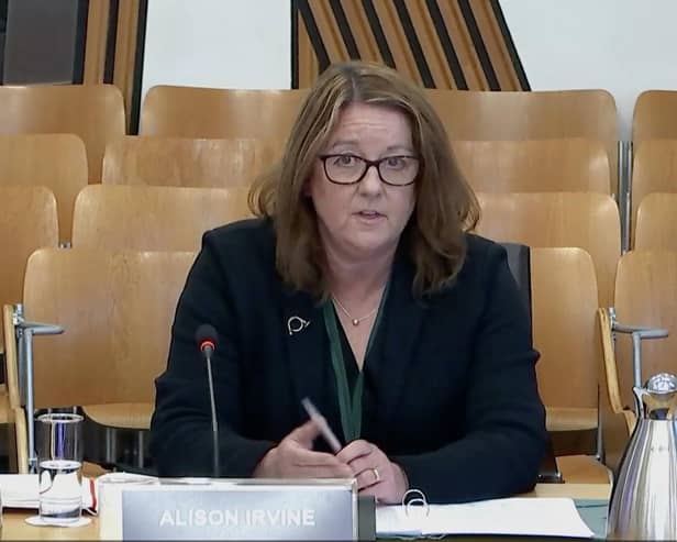 Ms Irvine's appearance at a committee hearing has sparked further concern over the appointments process.