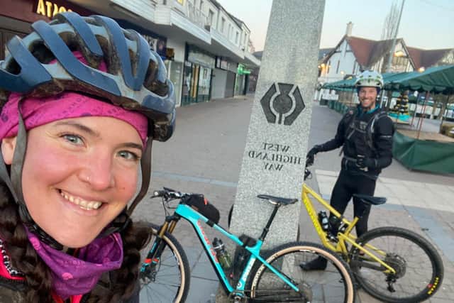 Kerry took on the West Highland Way recently and set a new women's record in the process