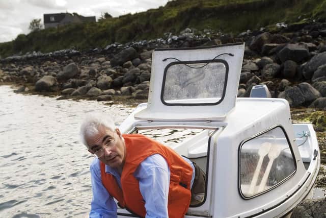 Alistair had a small boat in Bernera, which was one of his favourite pastimes when visiting the island. (Pic: Murdo Macleod)