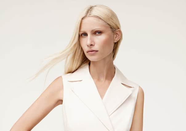 Kirsty Hume models for Jaeger 2015.
