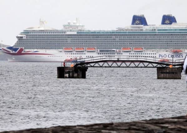 The Britannia is too big for Newhaven Harbour. Picture: HE Media.