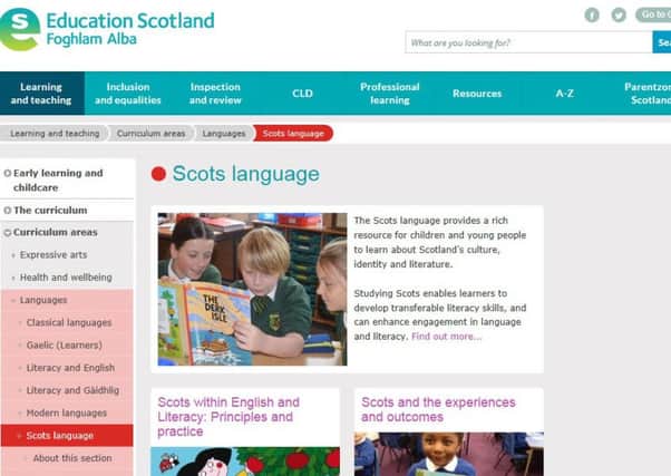 New online resource for teaching the Scots language