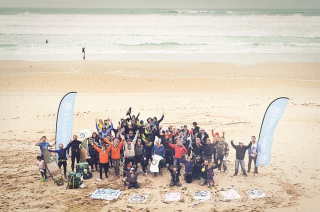 People are being invited to help out at a beach clean near them next month