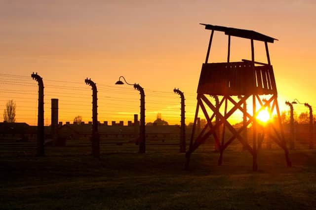 The sun sets over Auschwitz-Birkenau - for how many was this their last sunset?