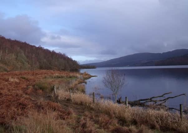 The stunning Trossachs scenery is a backdrop to cycling challenge.