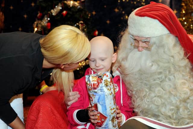 The picture of Grace that melted Falkirk Herald readers hearts at Christmas 2014