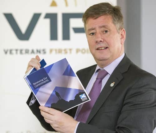 Keith Brown, veterans minister, at the launch. Picture Ian Rutherford