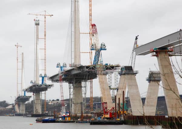 The Forth Replacement Crossing is one of a number of infrastructure projects either underway or due to commence this year. (Photography by Scott Louden)