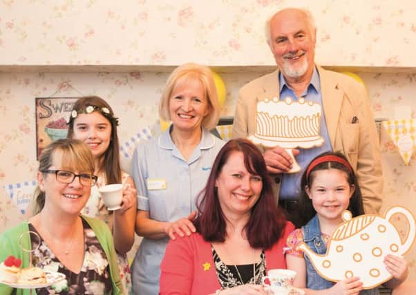 Marie Curie is calling on people to hold a Blooming Great Tea Party between June 20-29 to support the charity.