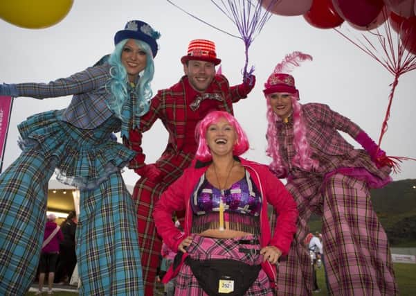 People from across the country took part in Saturday's Moonwalk in Edinburgh. Pic: Lloyd Smith Photography & Film.