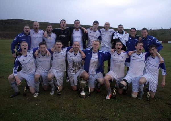 Carloway won the Eilean an Fhraoich Cup for the first time in their history after beating Lochs 4-2 at the Creagan Dubh.