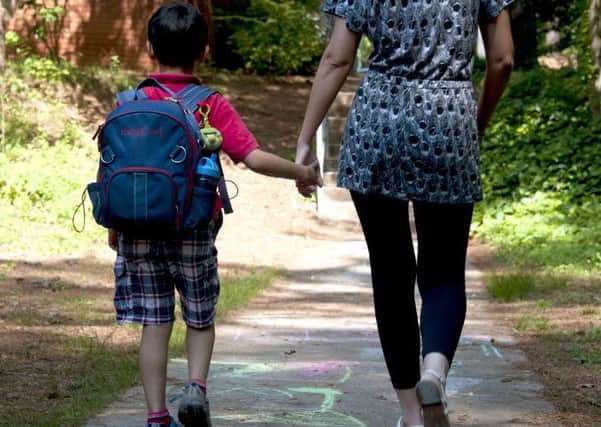 A national charity is urging families to walk to school.