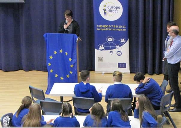 At the European Day of Languages event each class participated in a quiz about Europe to test their knowledge of different countries.