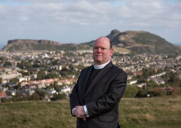 Moderator Designate of the Church of Scotland (2017) Rev Derek Browning of Morningside Parish Church, Edinburgh.