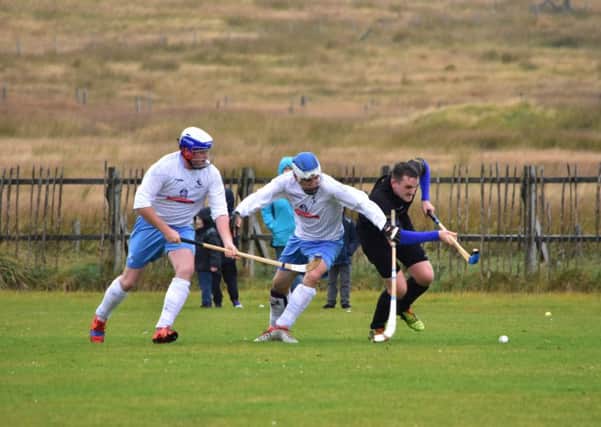 Some action from the match. Picture courtesy of An Comunn GÃ idhealach.