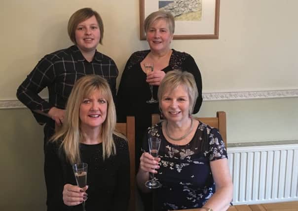 The team at the Hebridean Guest House are Tanya and Joan Johansen, Maggie Lindsay and Linda Johnson.