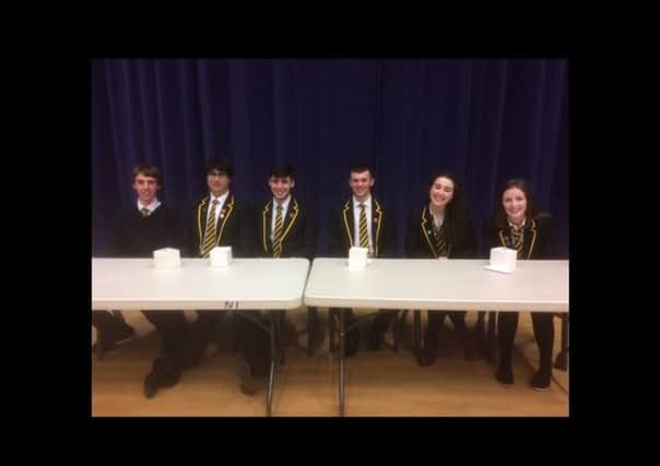 Pupils recently took part in a feedback panel with teachers.