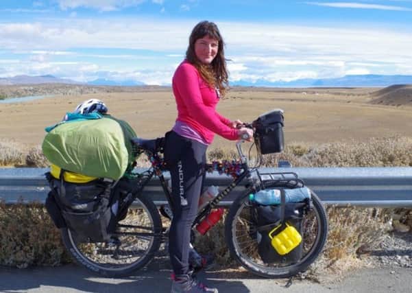 World Bike Girl Ishbell Taromsari, who has experienced lots of kindness from strangers on her thousands of miles travelling solo around the world. (Picture: World Bike Girl)