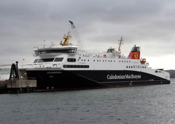 Another vessel is needed on the popular Stornoway to Ullapool route as the Loch Seaforth vessel (pictured) is often at full capacity in the summer months.