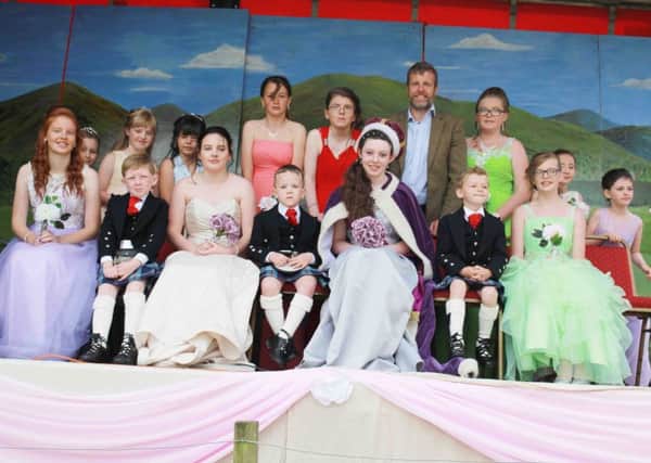 Last year's Queen of Galloway Molly Dalrymple was crowned by Galloway MSP Finlay Carson