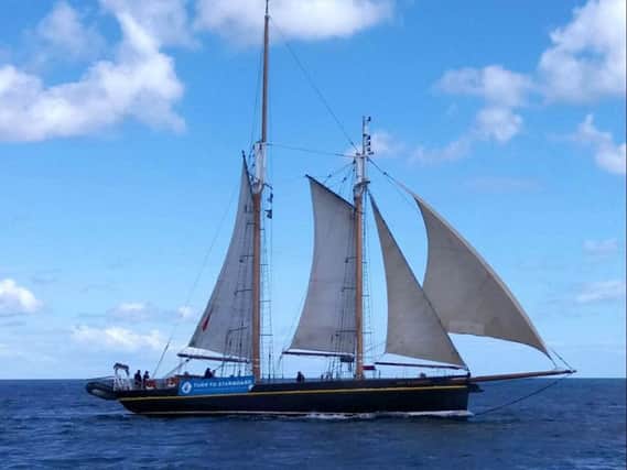 The Turn to Starboard crew aboard the Spirit of Falmouth are due in Stornoway this week.