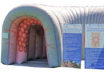Giant Inflatable Colon comes to Western Isles