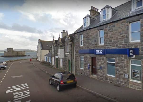 There have been serious concerns in the Islands about access to banking services if the Castlebay branch and ATM closes.