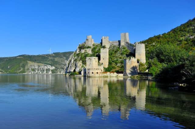 Old medieval town Golubac fortress, Serbia