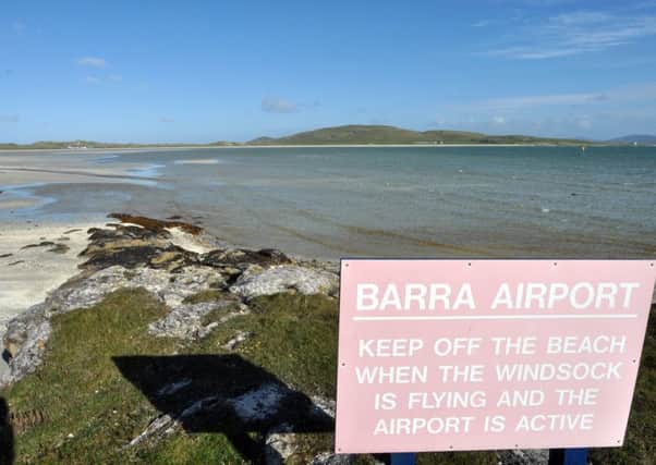 There has been a massive 18.9% jump in passenger numbers at the world-renowned Barra Airport.