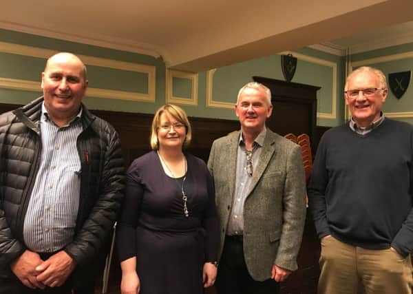 Elected to the Stornoway Trust were: Norman A Maciver, Catriona Murray, Donald Dickie Macleod, Murdo F Campbell and Donald Nicholson (not in the picture).