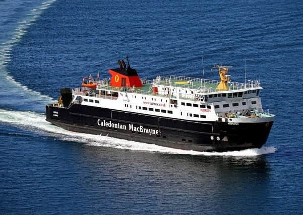 Concerns have been raised about the replacement of the MV Hebrides on the Lochmaddy triangular route over the Easter period.