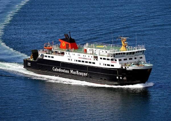 The MV Hebrides has been redeployed to the Uig Triangle from today (Tuesday).