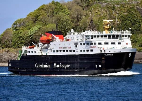The MV Clansman is out of action causing a knock-on effect to ferry services around the Scottish Island network.