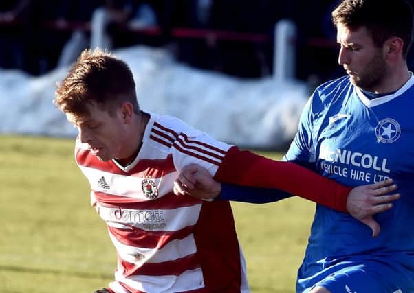 Keith Lough completed the scoring for Bonnyrigg at Kennoway