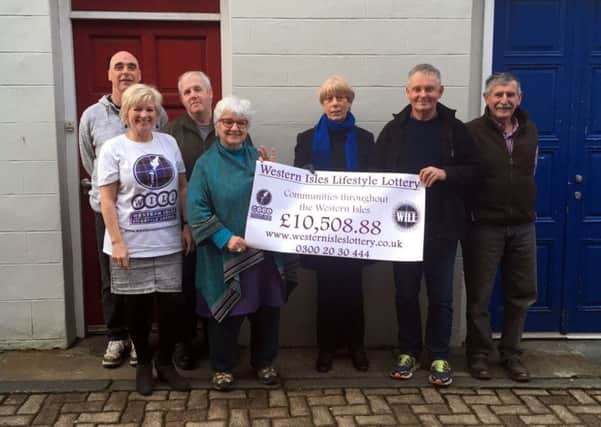 The Lifestyle Lottery has raised thousands for community projects, which the Stornoway Amenity Trust will be putting to good use in the town this summer.