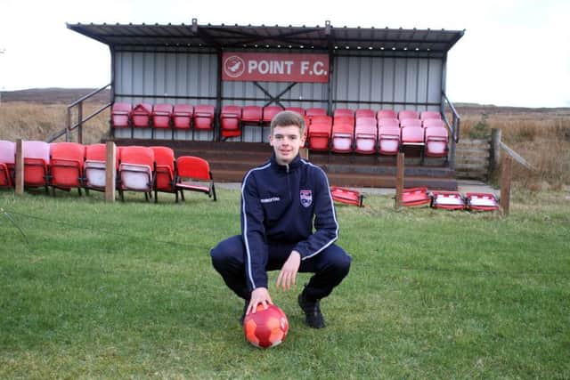 Matthew Wright will soon be showing off his footballing skills in Dingwall.